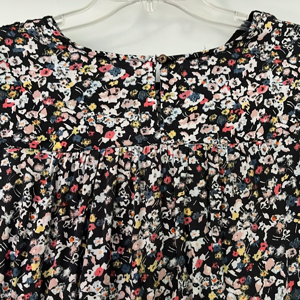Caslon Long Sleeve Floral Blouse - Picture 6 of 9